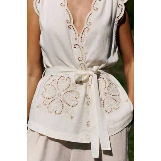 TOP BORDADO FLOR  [0]