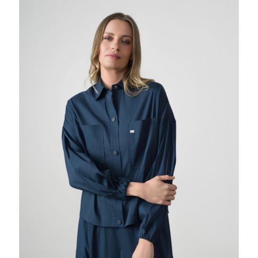 SOBRECAMISA CON POPELIN 