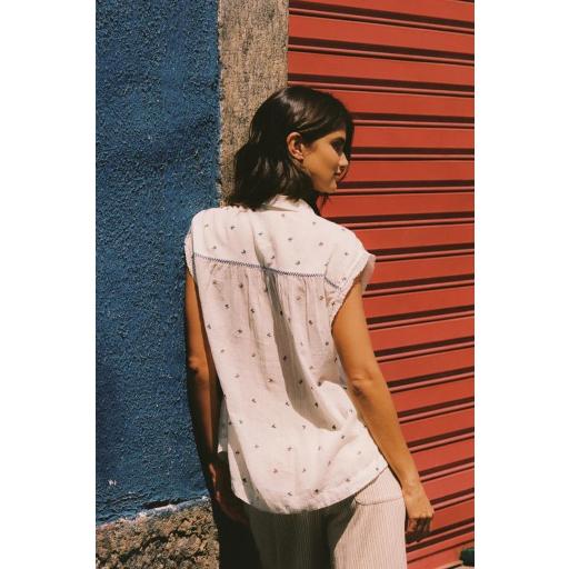 CAMISA BORDADOS FLOR  [1]