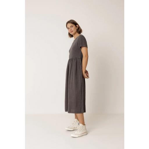 VESTIDO MIDI COMBINADO  [2]