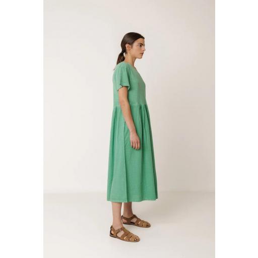 VESTIDO MIDI COMBINADO  [0]