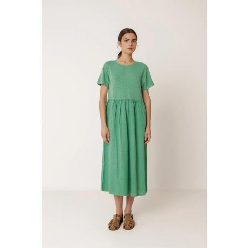 VESTIDO MIDI COMBINADO  [2]