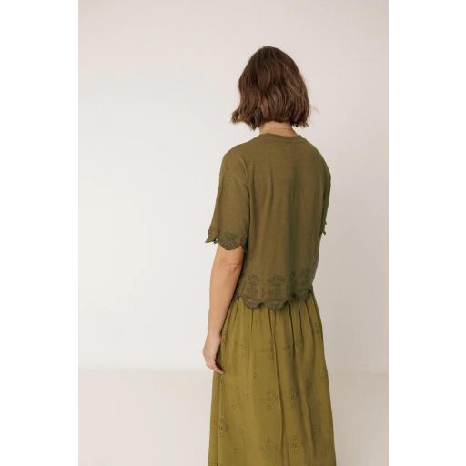 CAMISETA BOXY BORDADA  [1]