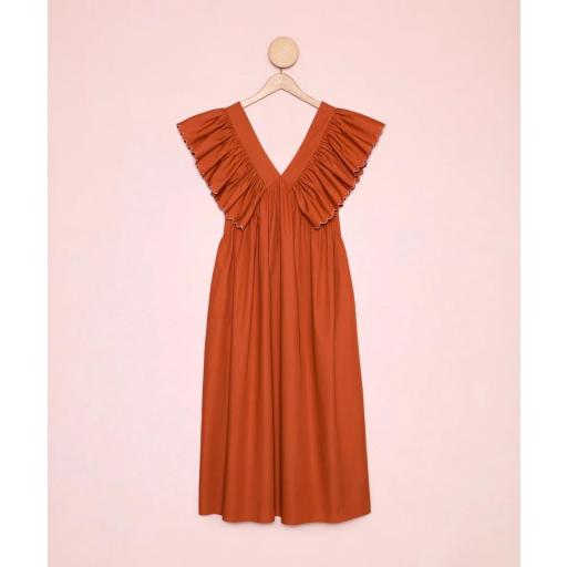 RUNDETARM DRESS  [2]