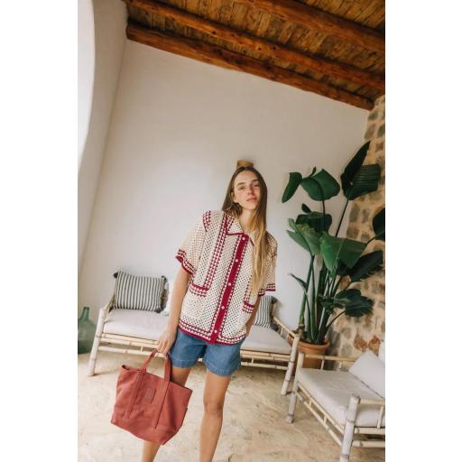 CAMISA CROCHET BICOLOR  [1]