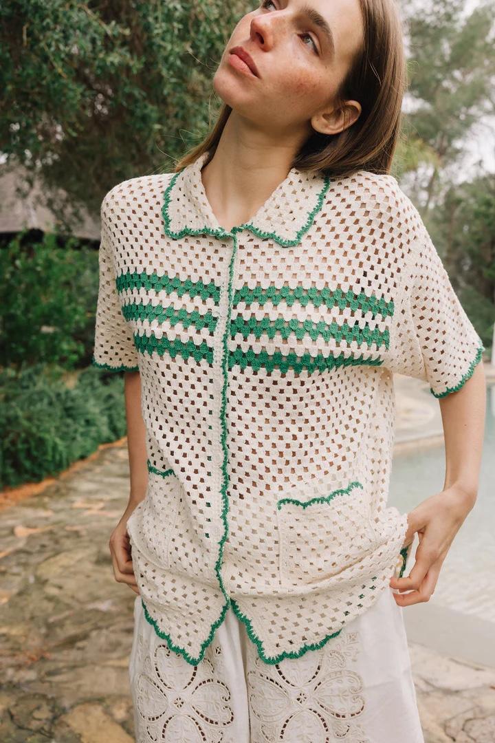 CAMISA CROCHET RETRO