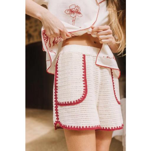 SHORT CROCHET BICOLOR  [0]