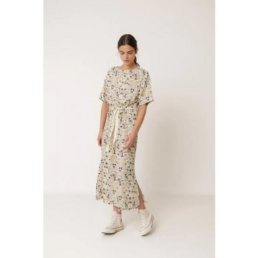 VESTIDO ESTAMPADO DOBLE GASA  [2]
