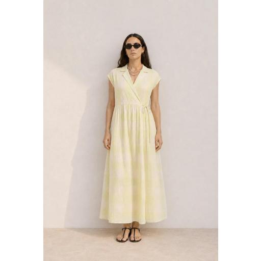 VESTIDO CRUZADO VICHY