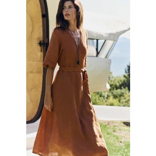 VESTIDO CRUZADO LINO  [1]