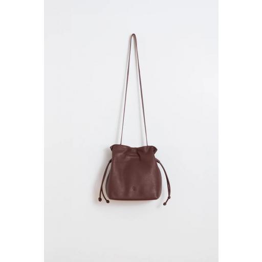 BOLSO BANDOLERA PIEL FRUNCIDA  [2]