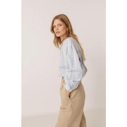 CAMISETA COMBINADA OVERSIZE  [1]