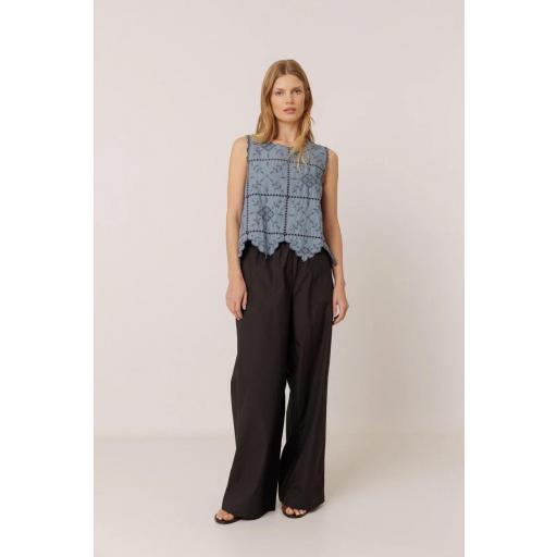 PANTALÓN ENGOMADO POPELIN  [2]