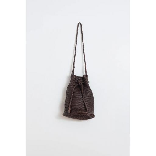 BOLSO BUCKET DE PIEL TRENZADA  [3]