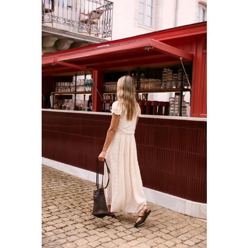 BOLSO BUCKET DE PIEL TRENZADA  [2]