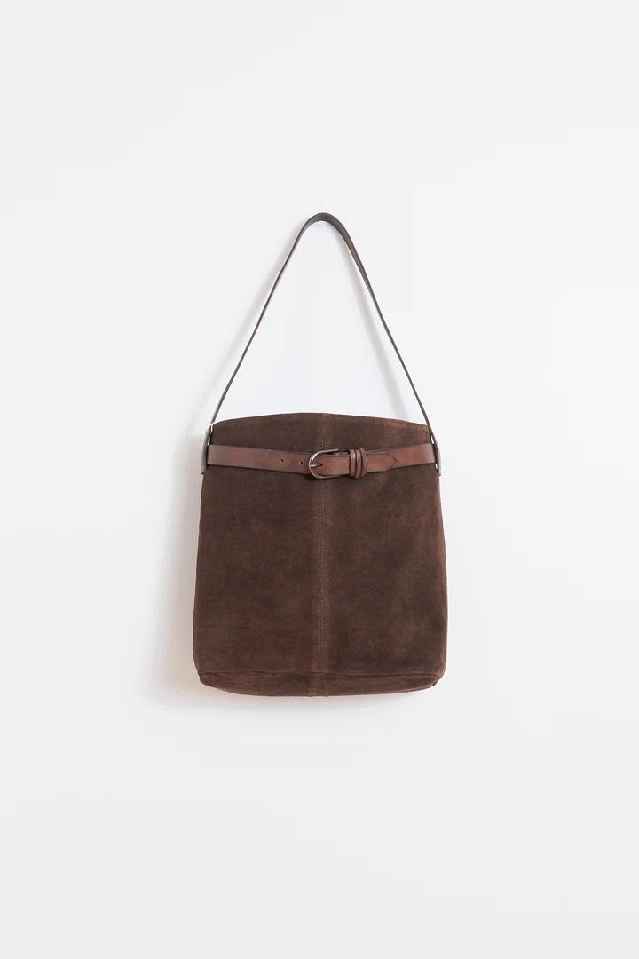 BOLSO MEDIANO PIEL SERRAJE