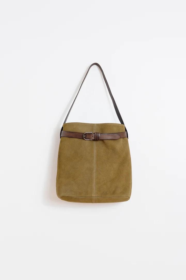 BOLSO MEDIANO PIEL SERRAJE
