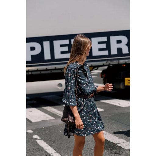 VESTIDO CAMISERO ESTAMPSDO FLORAL  [1]