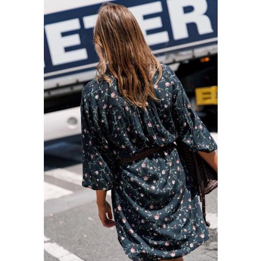 VESTIDO CAMISERO ESTAMPSDO FLORAL  [2]