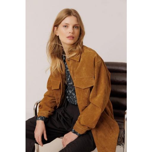 PARKA BOLSILLOS PIEL  [1]