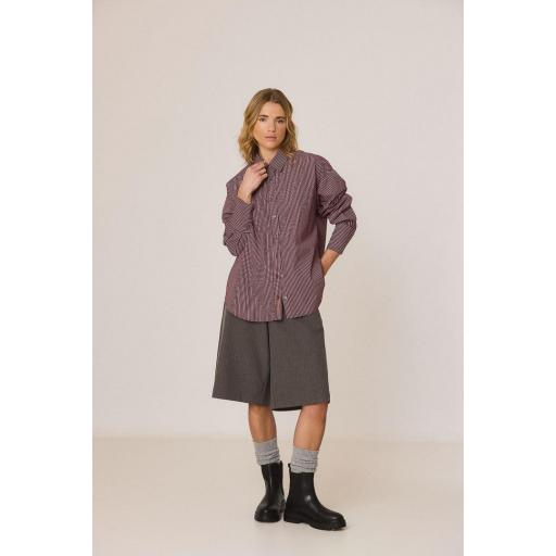 CAMISA RAYA MASCULINA MULTIPOSICIÓN  [0]