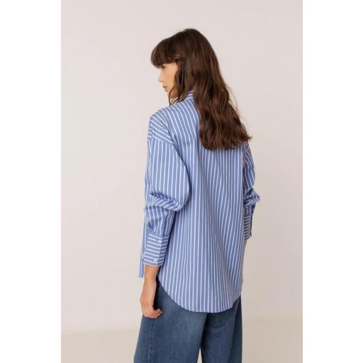 CAMISA RAYA MASCULINA MULTIPOSICIÓN  [3]