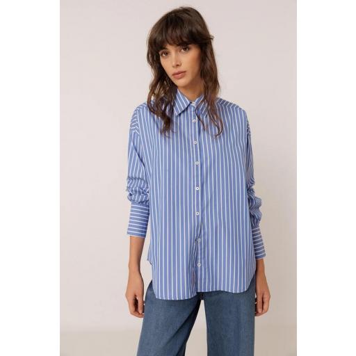 CAMISA RAYA MASCULINA MULTIPOSICIÓN  [1]