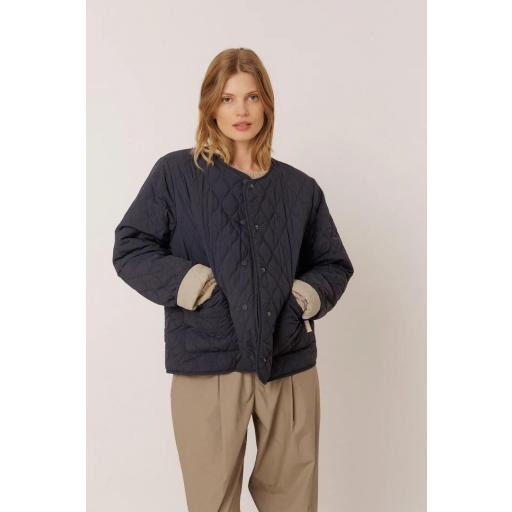 CHAQUETA ACOLCHADA REVERSIBLE 