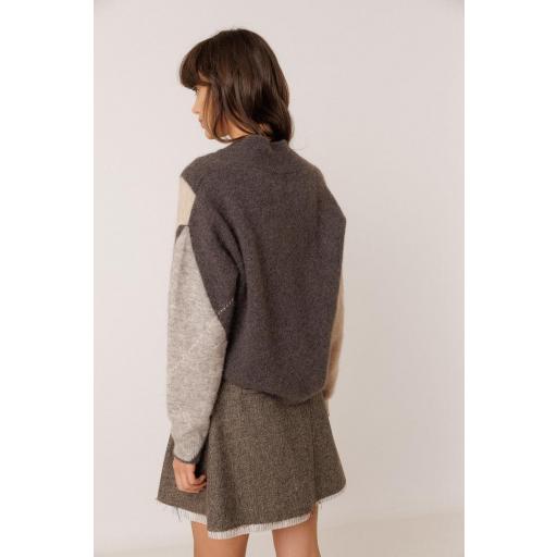 JERSEY INTARSIA MAXIROMBO ALPACA  [1]