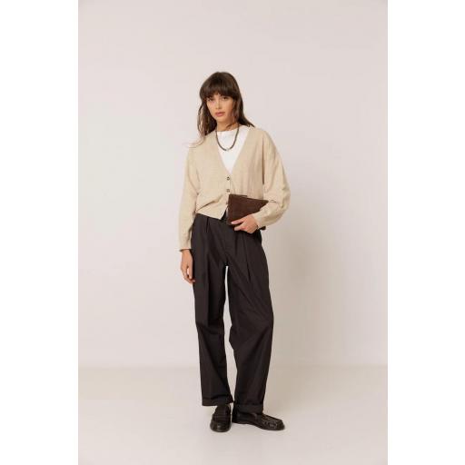 CHAQUETA BÁSICA CON CASHMERE  [2]