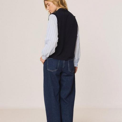 CHAQUETA EFECTO DOBLE 100% MERINO  [2]