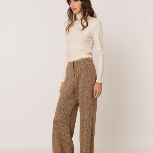 PANTALÓN JACQUARD DOBLE TELA  [1]