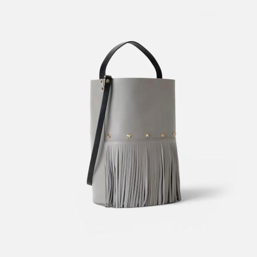 BUCKET FRINGES GRIS  [3]