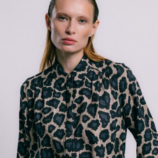 BLUSA GOLD ANIMAL PRINT  [1]