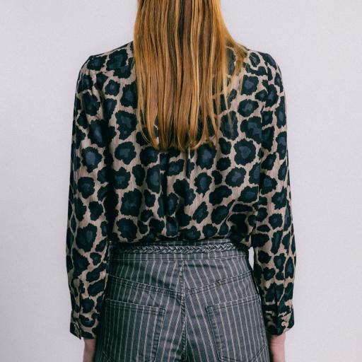 BLUSA GOLD ANIMAL PRINT  [2]