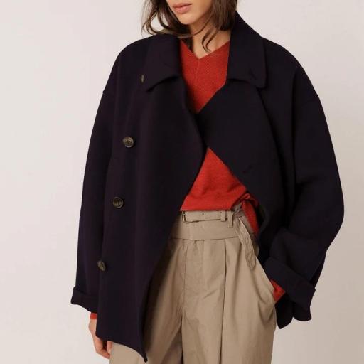 CHAQUETA LANA DOBLE BOTONADURA  [2]