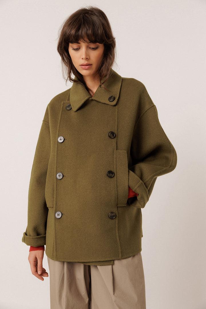 CHAQUETA LANA DOBLE BOTONADURA