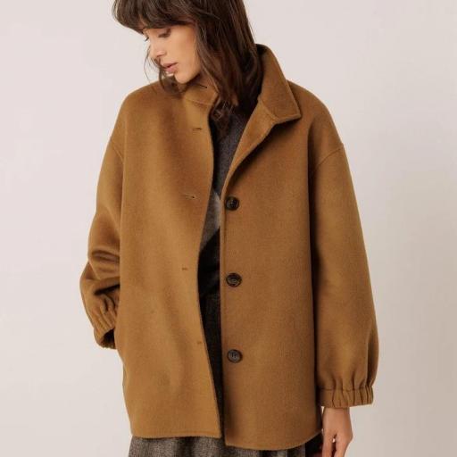 CHAQUETA LANA EFECTO DOBLE  [0]