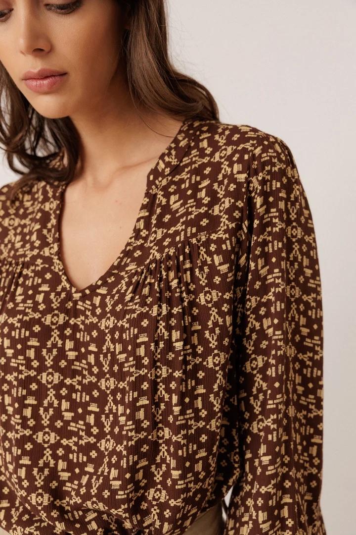BLUSA ESTAMPADO ÉTNICO
