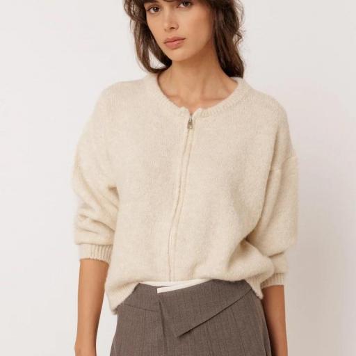 CHAQUETA TIPO BOMBER MOHAIR  [1]