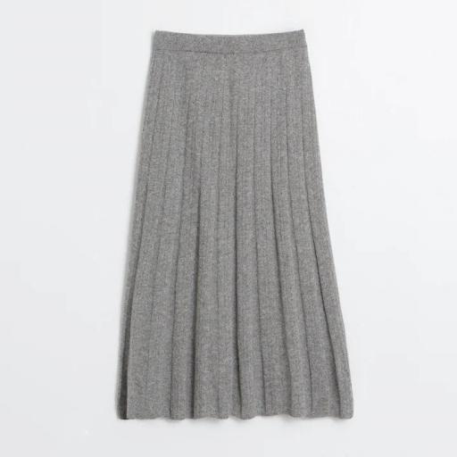 FALDA MINI CANALÉ CASHMERE  [2]