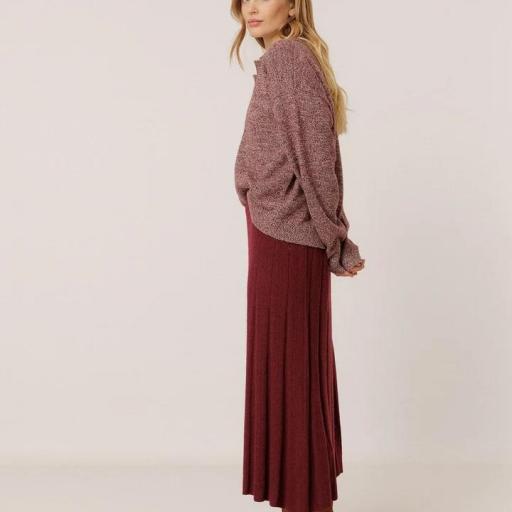 FALDA MINI CANALÉ CASHMERE  [1]
