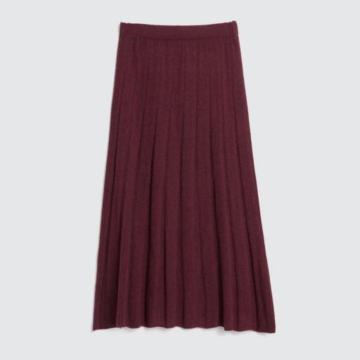 FALDA MINI CANALÉ CASHMERE  [2]