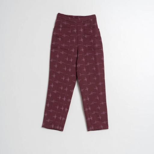 PANTALÓN JAQUARD ALGODÓN  [3]