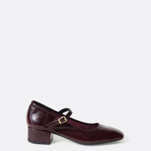 CAMILA HIGH AUBERGINE 