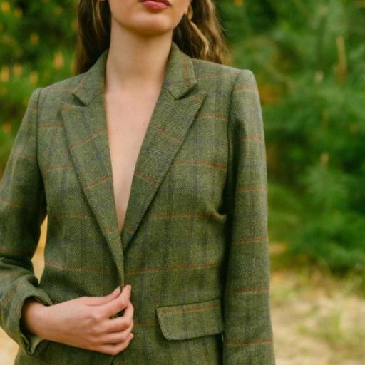 BLAZER MILLET LANA CUADROS 