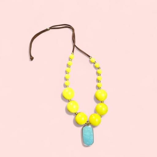 COLGANTE BOLAS AMARILLO 