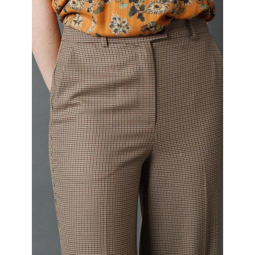 PANTALÓN PALAZZO EN PATA DE GALLO [0]
