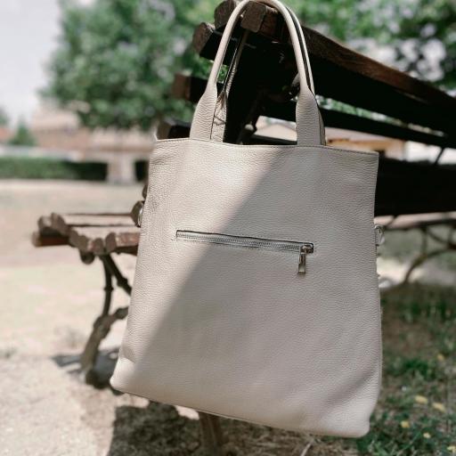 Shopper piel beigge  [2]
