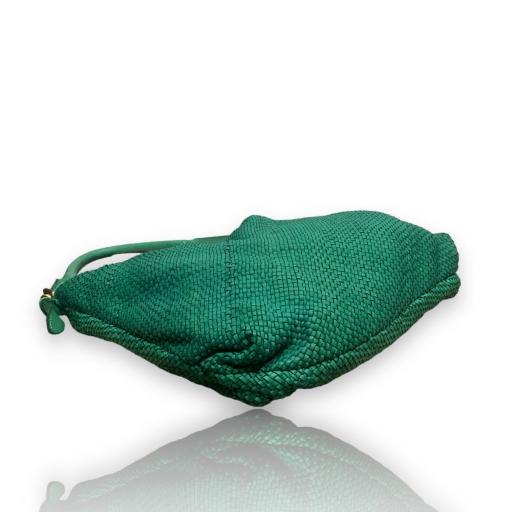 Bolso Hobo trenzado verde [3]